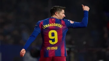 تطورات جديدة بشأن جاهزية ليفاندوفسكي للمشاركة في مباراة أتلتيك بلباو بالدوري الإسباني